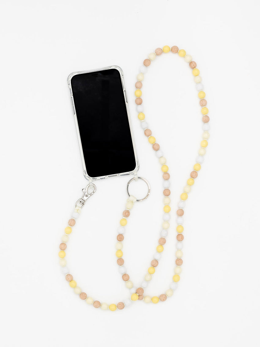 Phone Necklace Whitemix