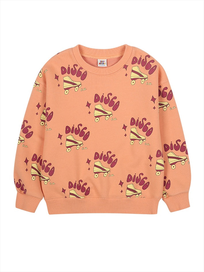 Disco Sweatshirt Coral