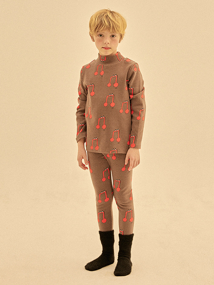 Melody Fleece Set Brown