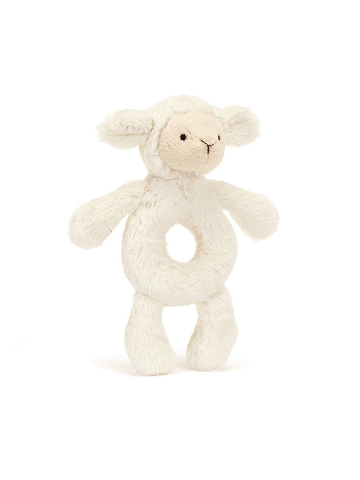 Bashful Lamb Ring Rattle