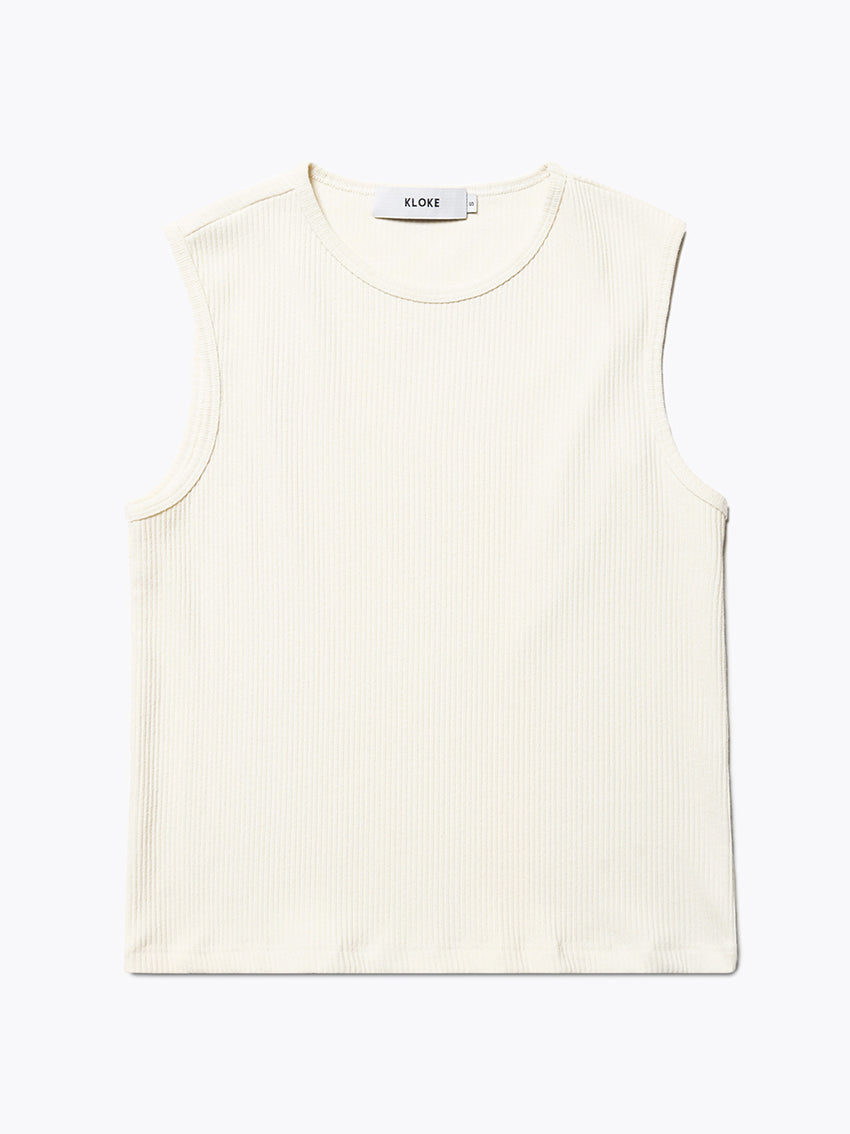 Hillside Tank Pale Yellow
