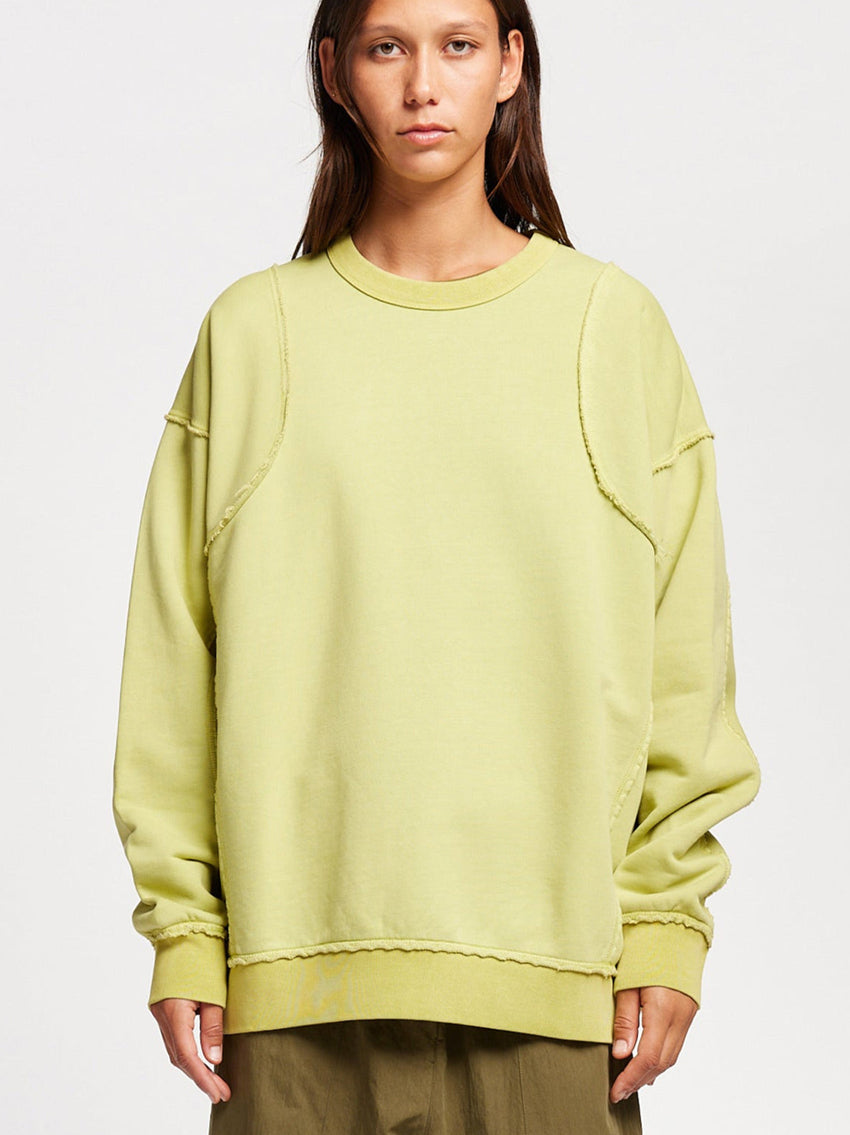 Format Unisex Sweater Chartreuse