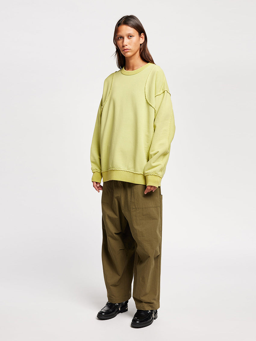 Format Unisex Sweater Chartreuse