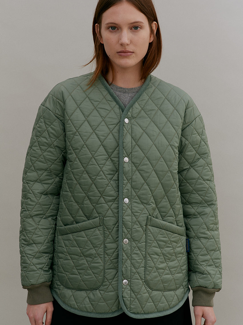 Quilt Liner Jacket Seaspray Green