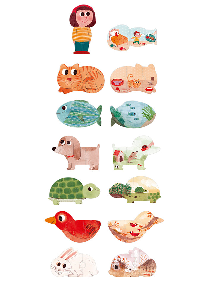 I Love My Pets Puzzle