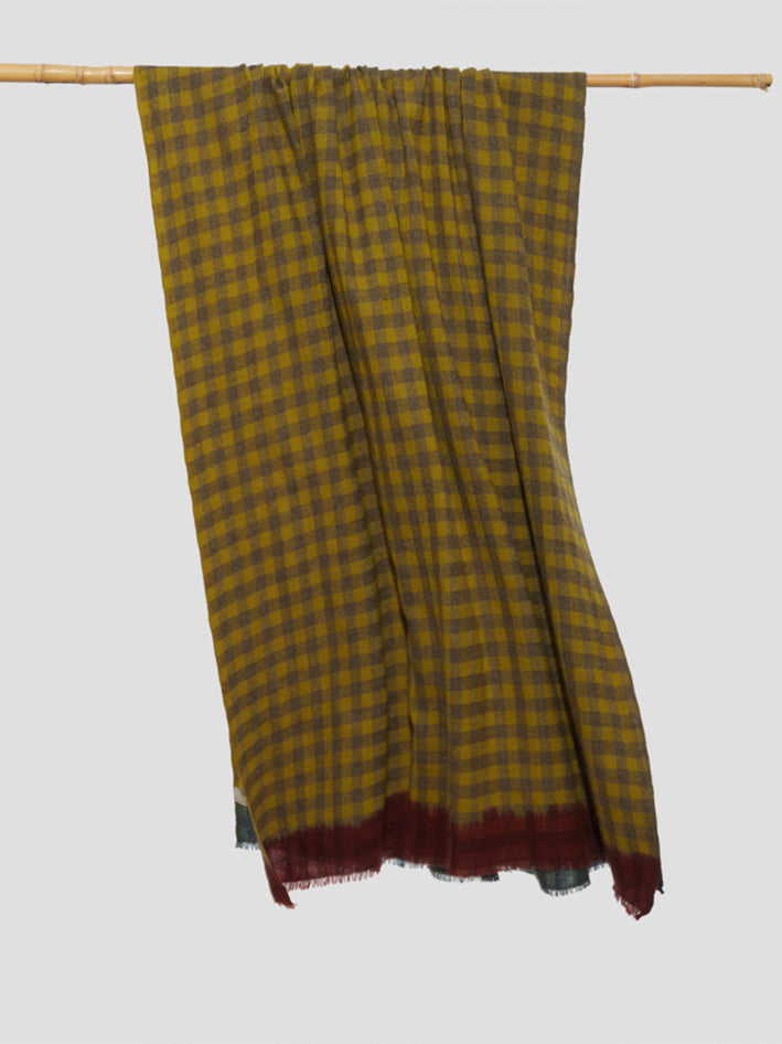 Beatles Pistachio Wool Scarf