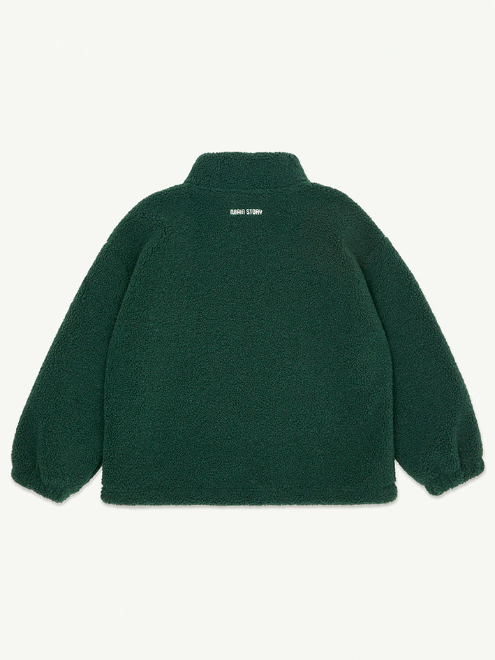 Fleece Jacket Green Teddy