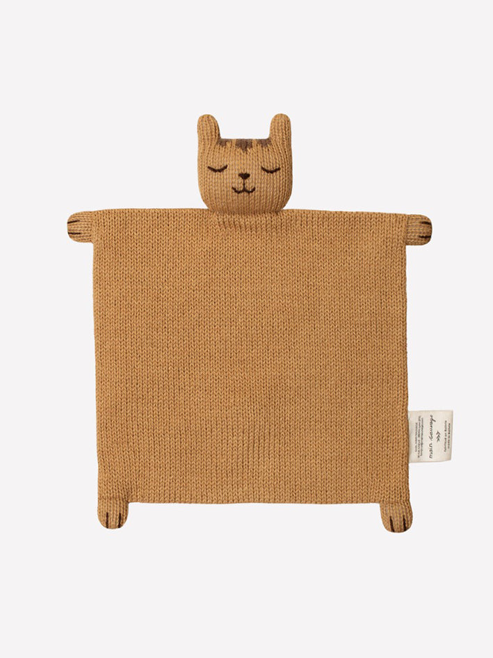 Tiger Knit Cuddle Cloth Ochre