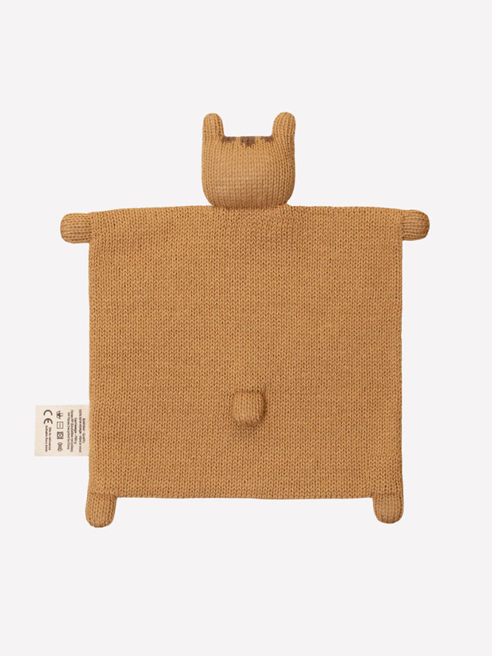 Tiger Knit Cuddle Cloth Ochre