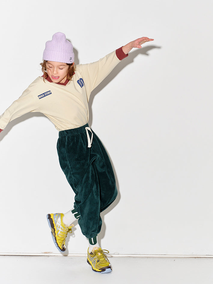 Ballon Pant Trekking Green Velour