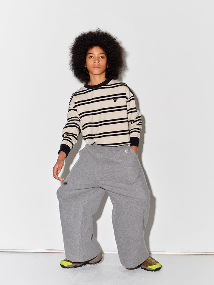 Band Longsleeve Angora Stripe