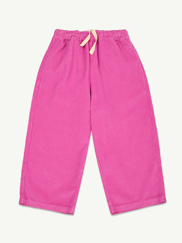 Lounge Pant Super Pink Wide Cord
