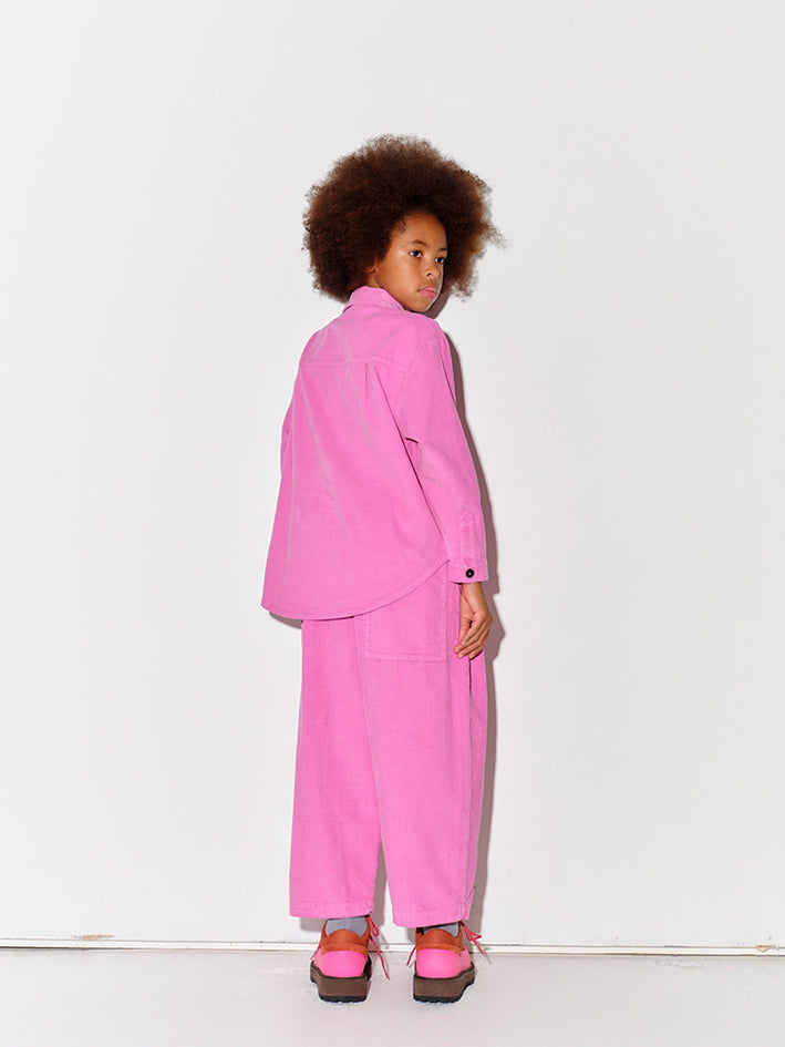 Lounge Pant Super Pink Wide Cord