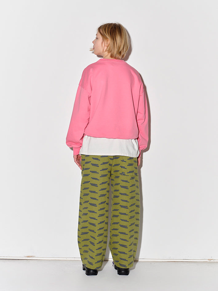 Relaxed Pant Olive Green