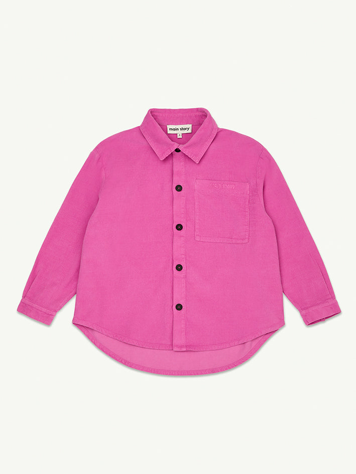 Shirt Super Pink Fine Cord