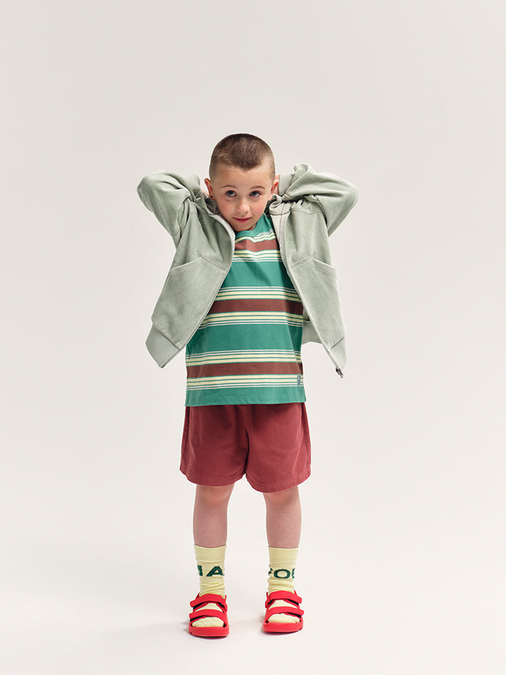 Woven Short Brick Twill