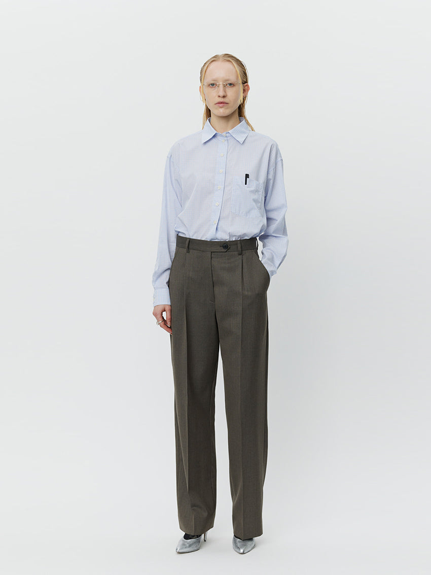 Primary Trousers Taupe Wool