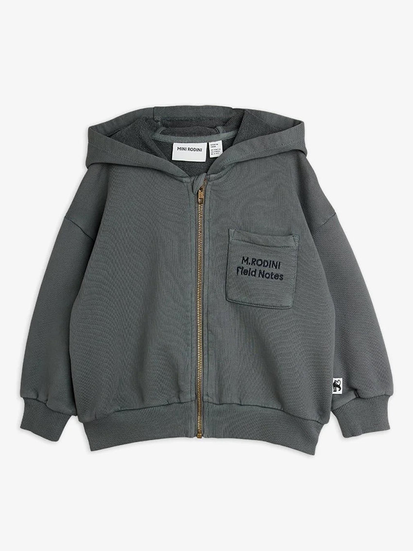 M.Rodini Field Notes Hoodie Grey