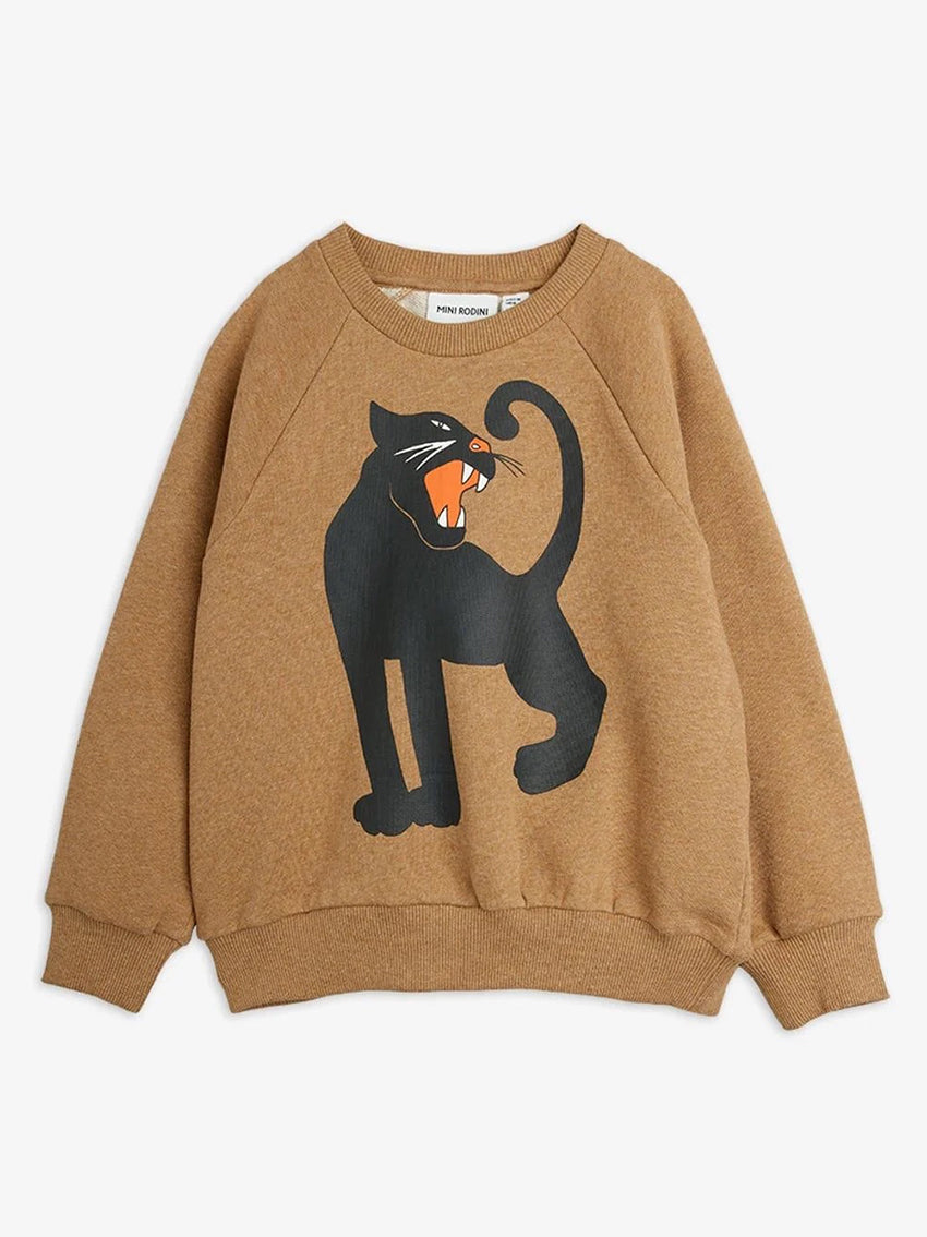 Panther Brown Melange Sweatshirt