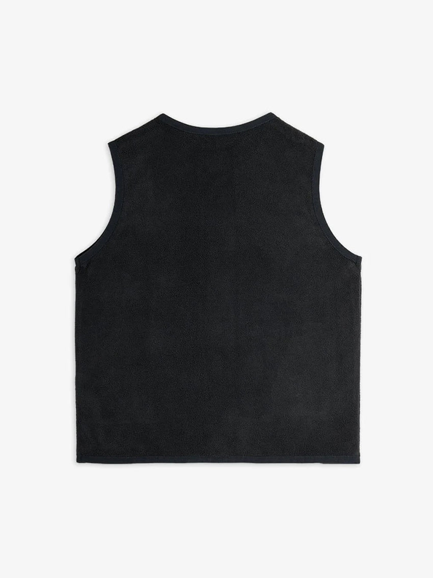 Penguin Patch Microfleece Vest Black