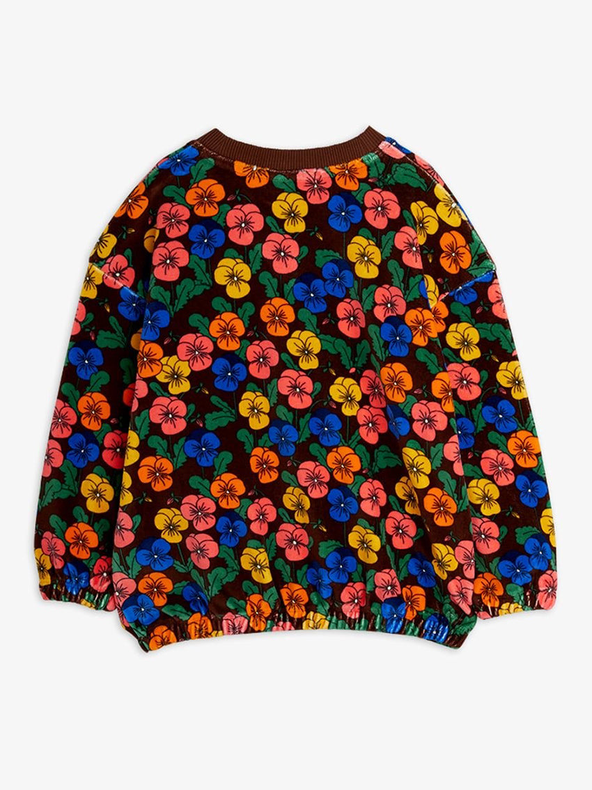 Violas AOP Velour Sweatshirt Multi