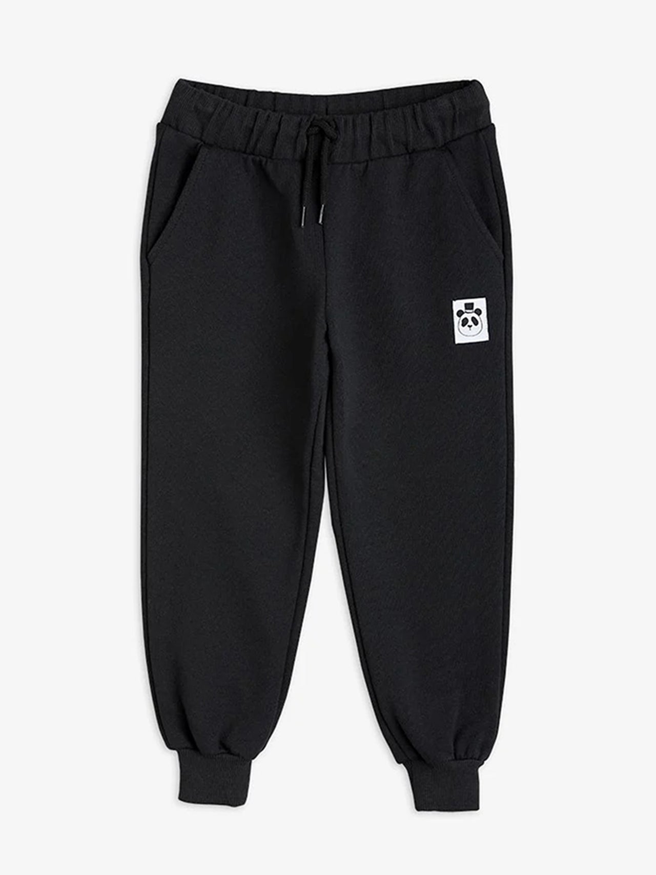 Basic Solid Sweatpants Black
