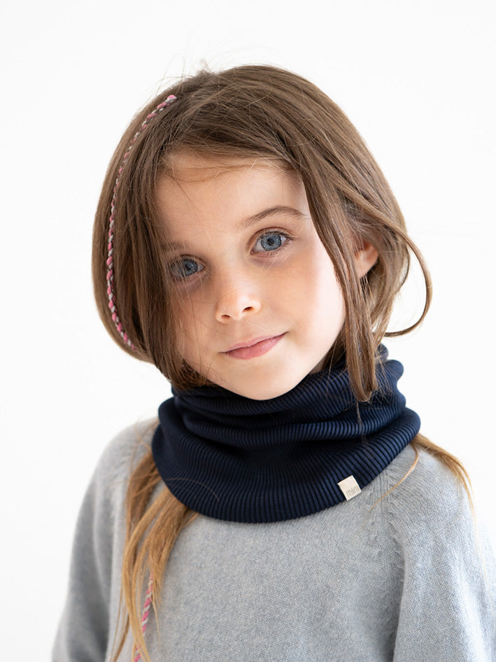 Birk Scarf Dark Blue