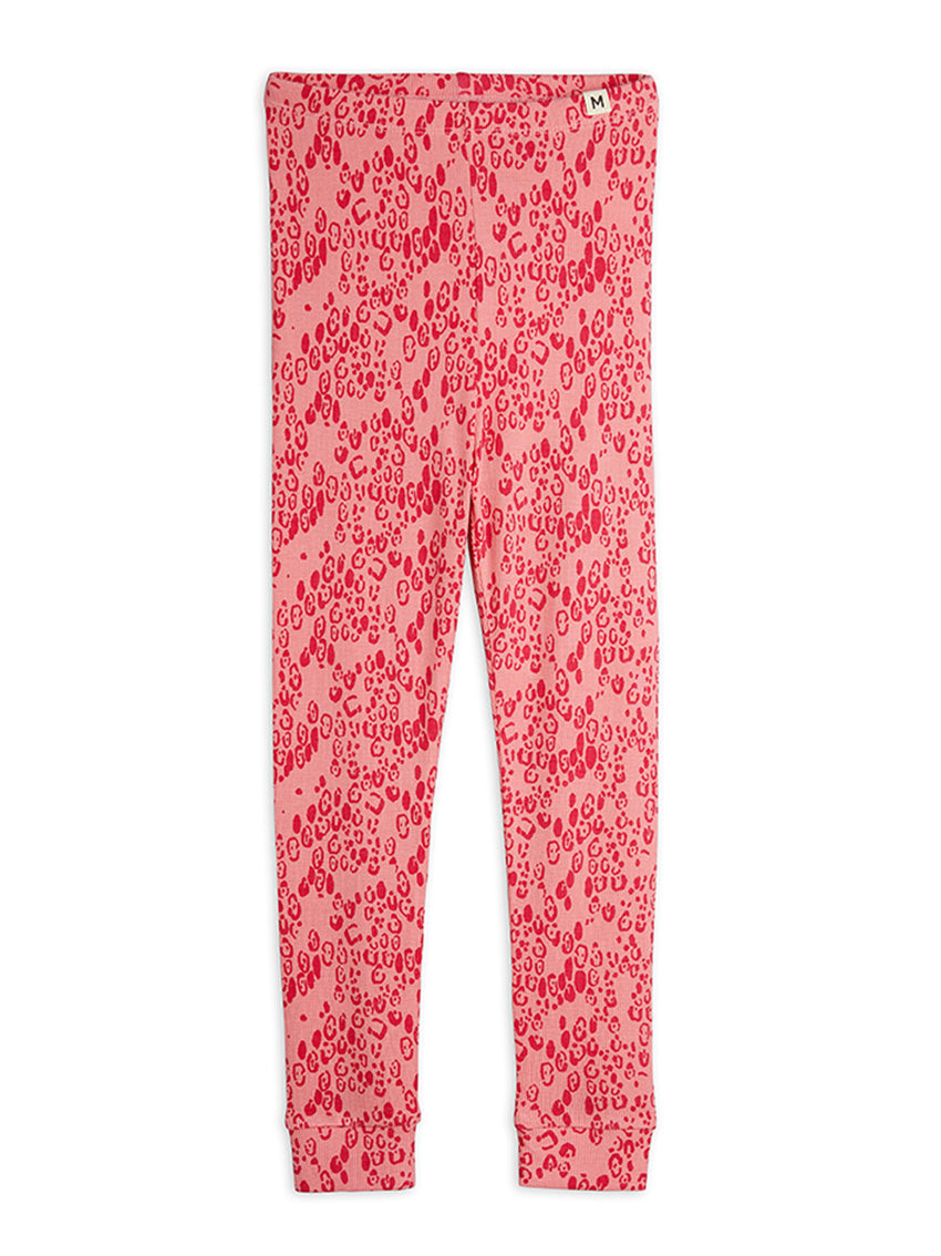 Mini Leopard Leggings Pink