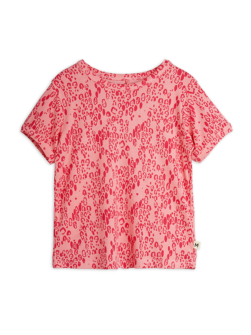 Mini Leopard T-Shirt Pink