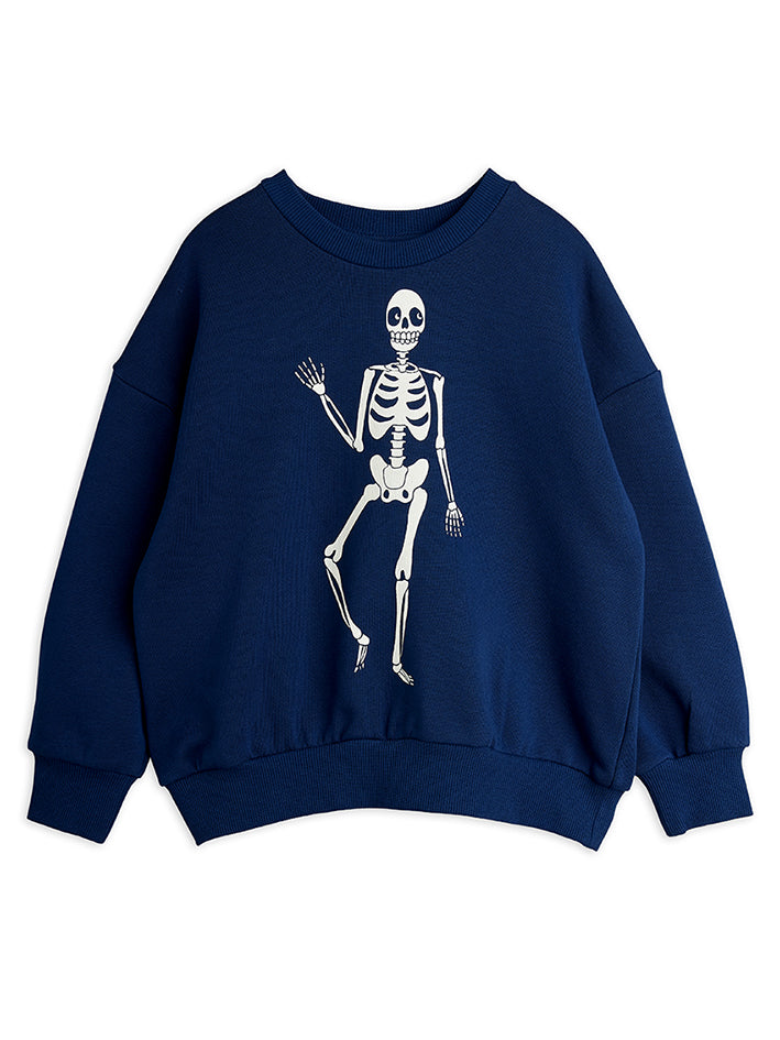 Skeleton Sweatshirt Blue