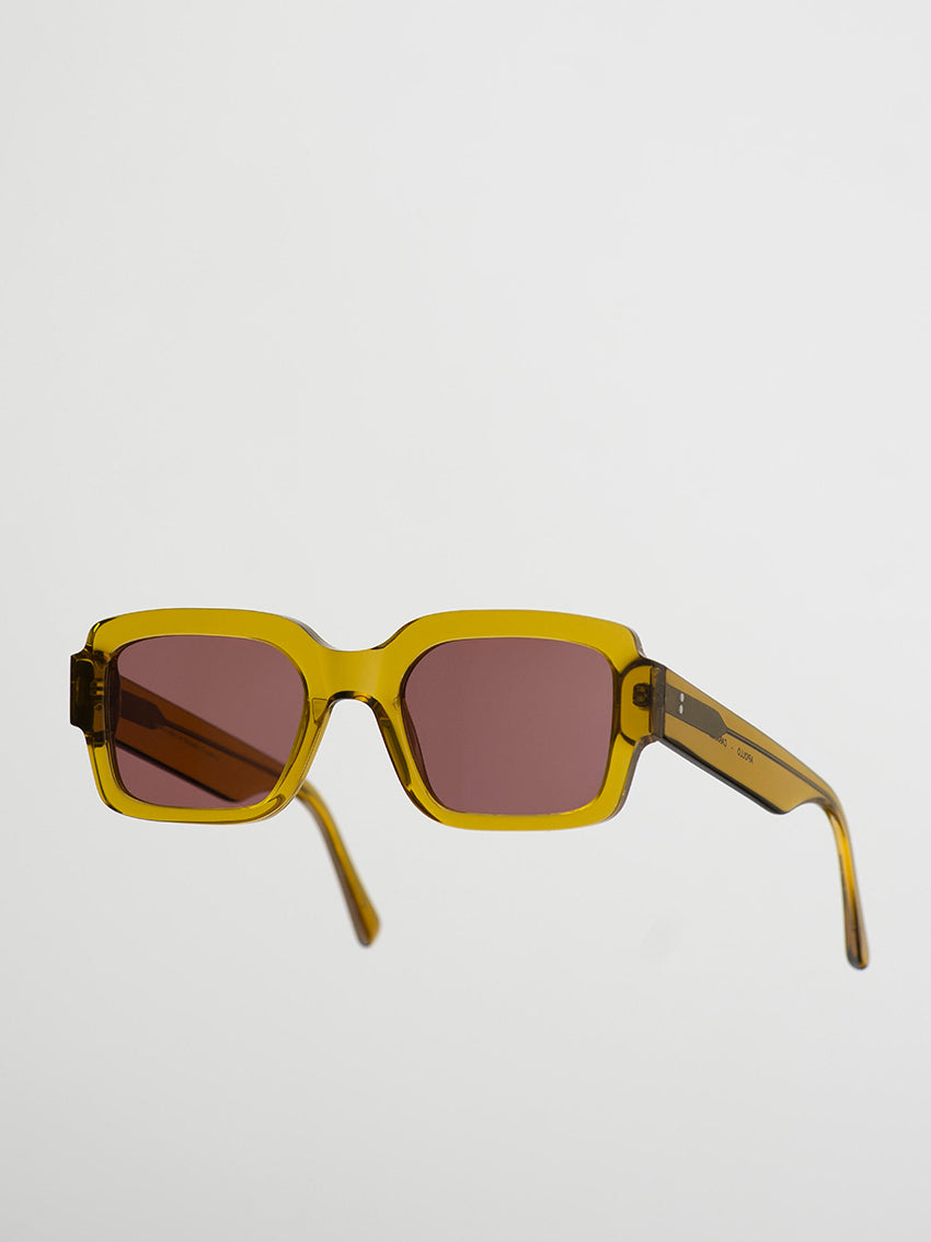 Apollo Sunglasses Caramel Pink Solid Lens