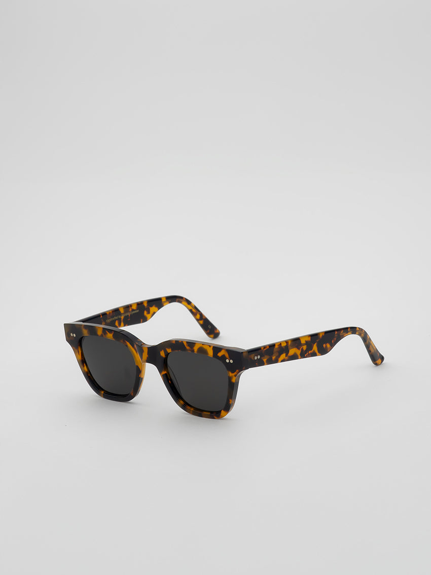 Ellis Sunglasses Havana Grey Solid Lens