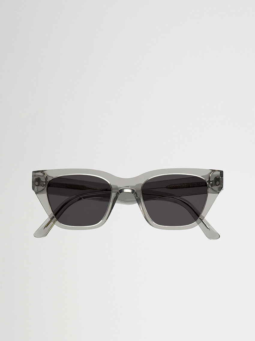 Memphis Sunglasses Grey Grey Solid Lens