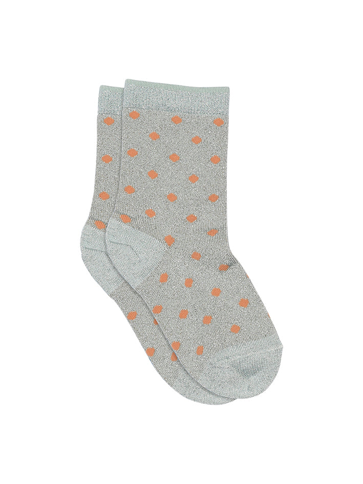 Irma Glitter Socks Gray Mist