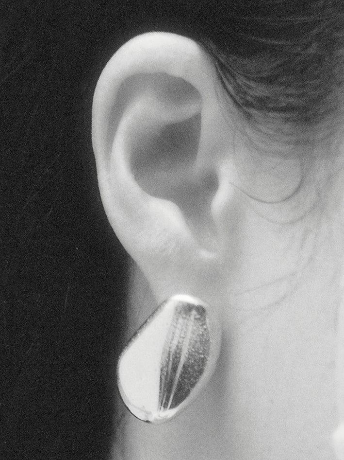 Pebbles Earrings NO4 Silver