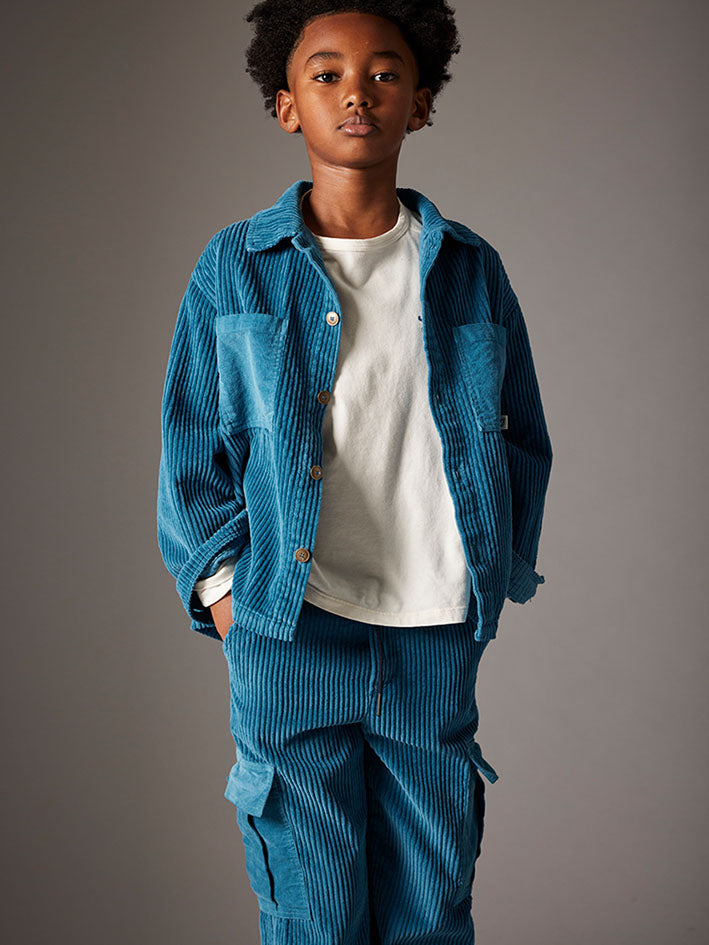 Dakara Blue Midnight Corduroy Shirt