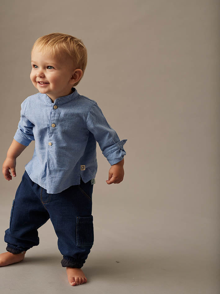 Dublin Chambray Flannel Shirt