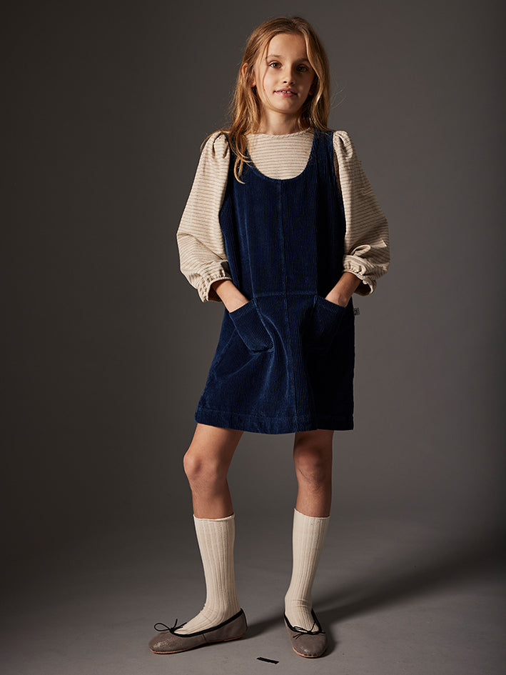 Emilia Denim Corduroy Dress