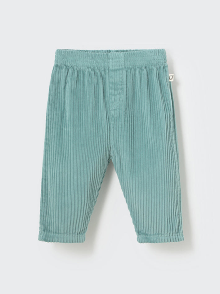 Miki Artic Blue Denim Corduroy Pants