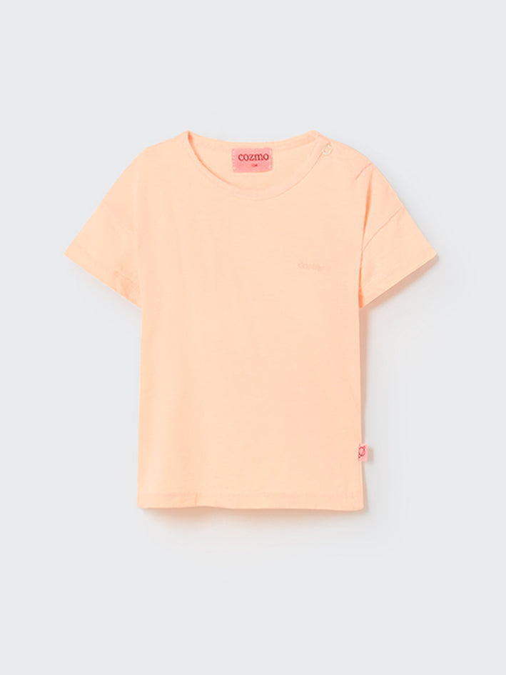 Neon Coral Baby T-Shirt