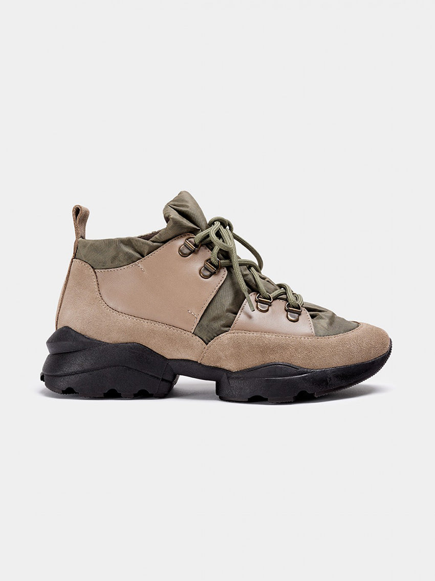 Ersa Sporty Ankle Boot Taupe