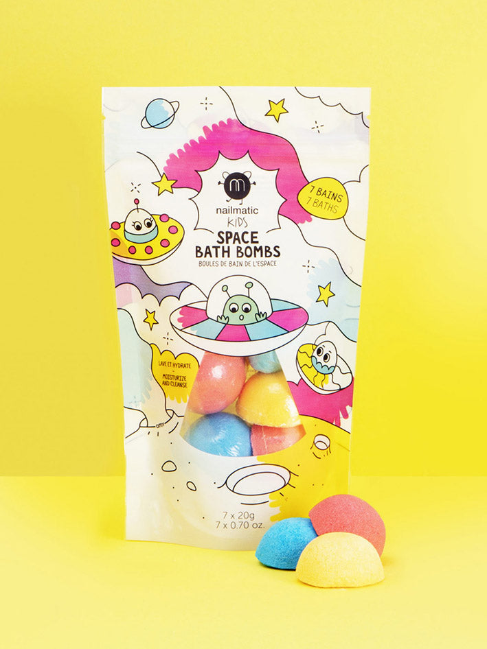 7 Space Bath Bombs
