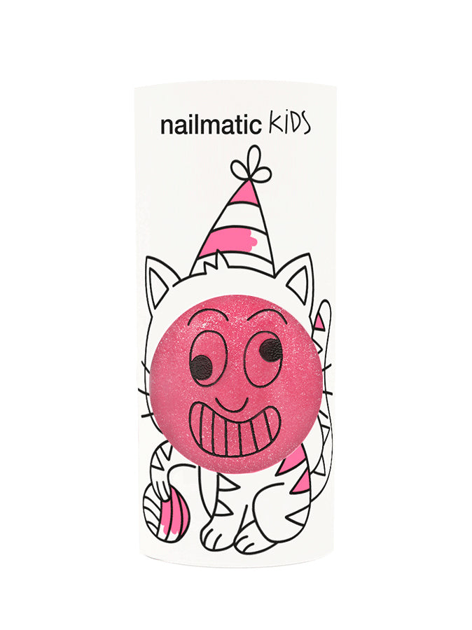 Kitty - Candy Pink Glitter Nail Polish