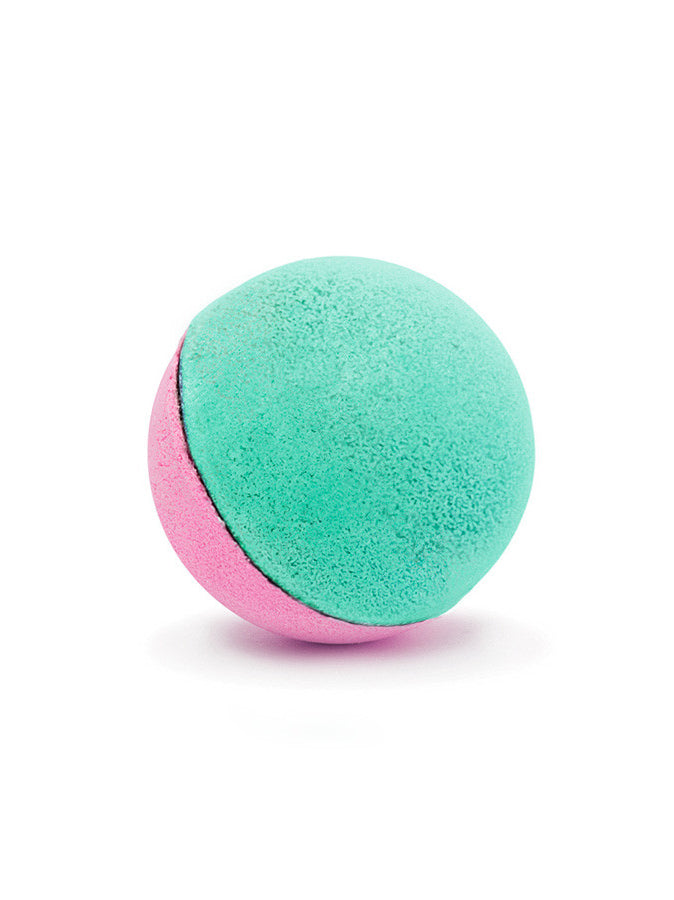Bath Bomb Pink Lagoon Green