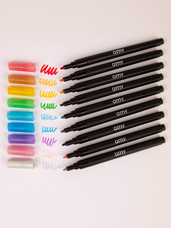 Glitter Markers