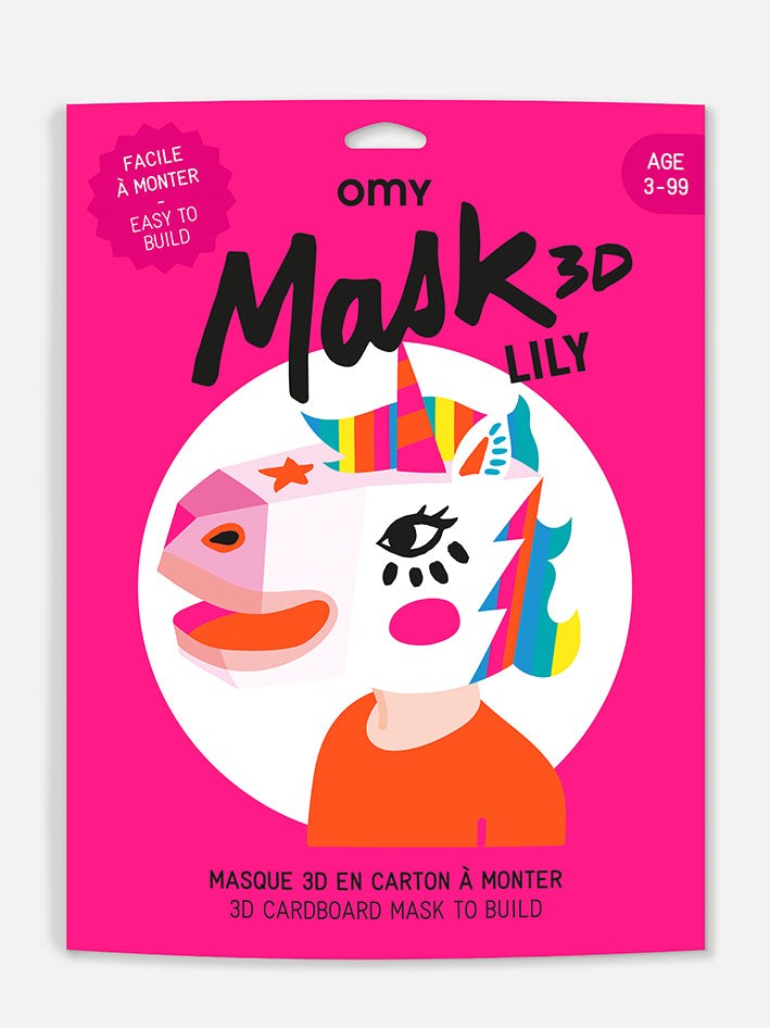 Mask 3D Lily
