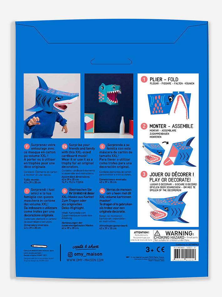 Mask 3D Sharky