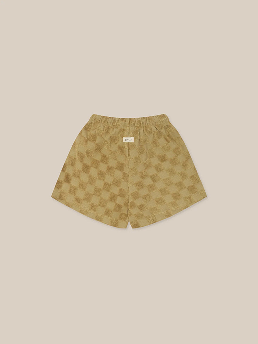 Dusky Checkerboards Terry Rope Shorts