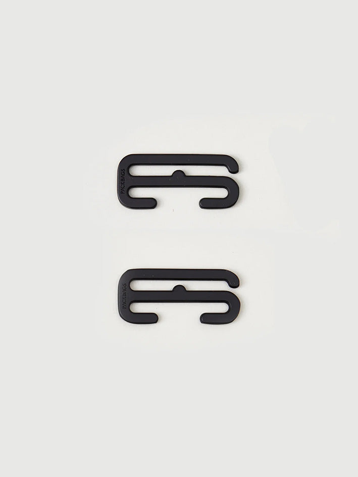 M410 Buckle Set of 2 Lead Black