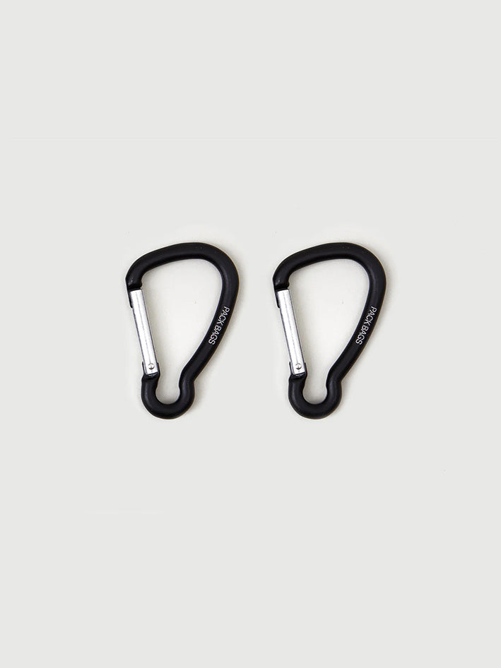 M402 Carabiner Set of 2 Lead Black